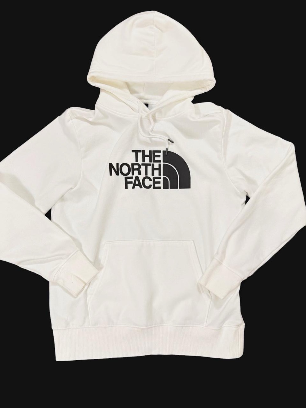 The North Face White Pullover Hoodie Men’s Size M Outdoor Sweatshirt